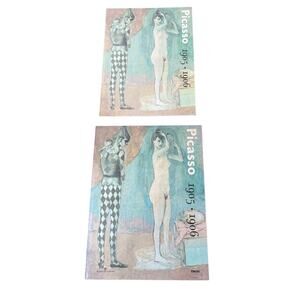 Pablo Picasso 1905 - 1906 Book (English Edition) Brochure (Spanish) Rose Ochres